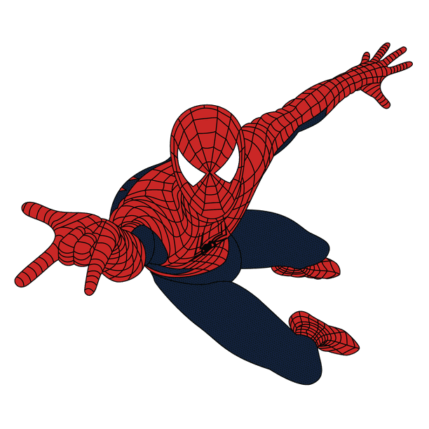 Spiderman Detailed Face Marvel Decal Any Size Any Colors